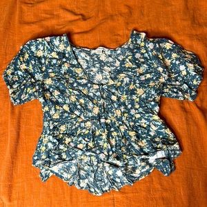 American Eagle Floral Top
